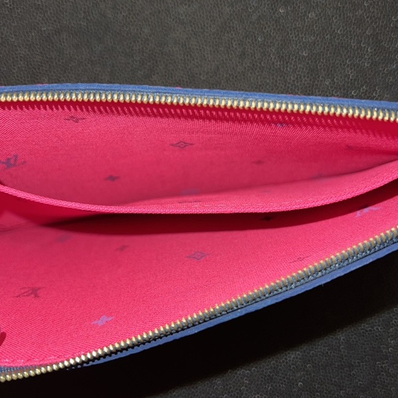 💜 LOUIS VUITTON 💜MONOGRAM SPRING IN THE CITY POCHETTE MIDNIGHT FUCHSIA. NWT. - Picture 11 of 12